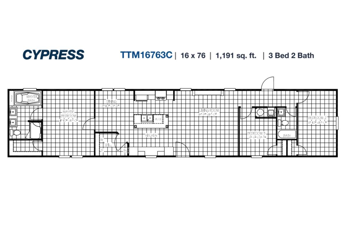 The Titanium Single The Cypress TTM16763C by Jessup Housing - A-1